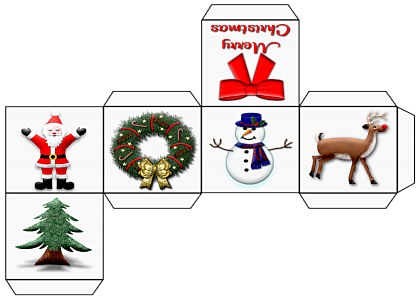 Christmas Star Gift Box A4 Pattern Printable | PDF King